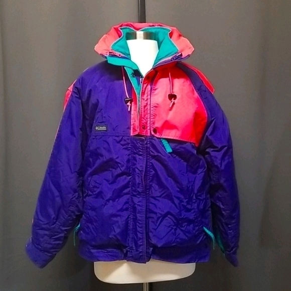 Columbia Criterion Vintage Retro Jacket Woman's LG